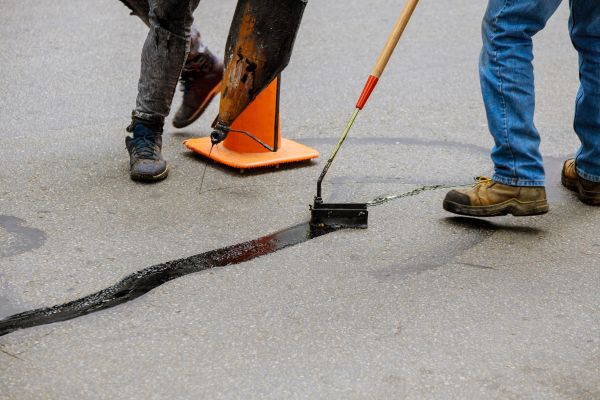Cost of Parking Lot Crack Sealing in Oklahoma City
